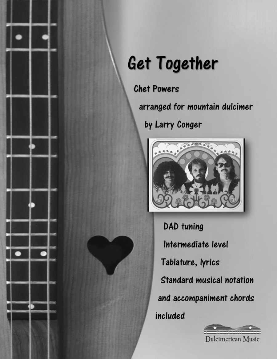 Let's Get Together (get Together) Dulcimer scores gallery preview page 1