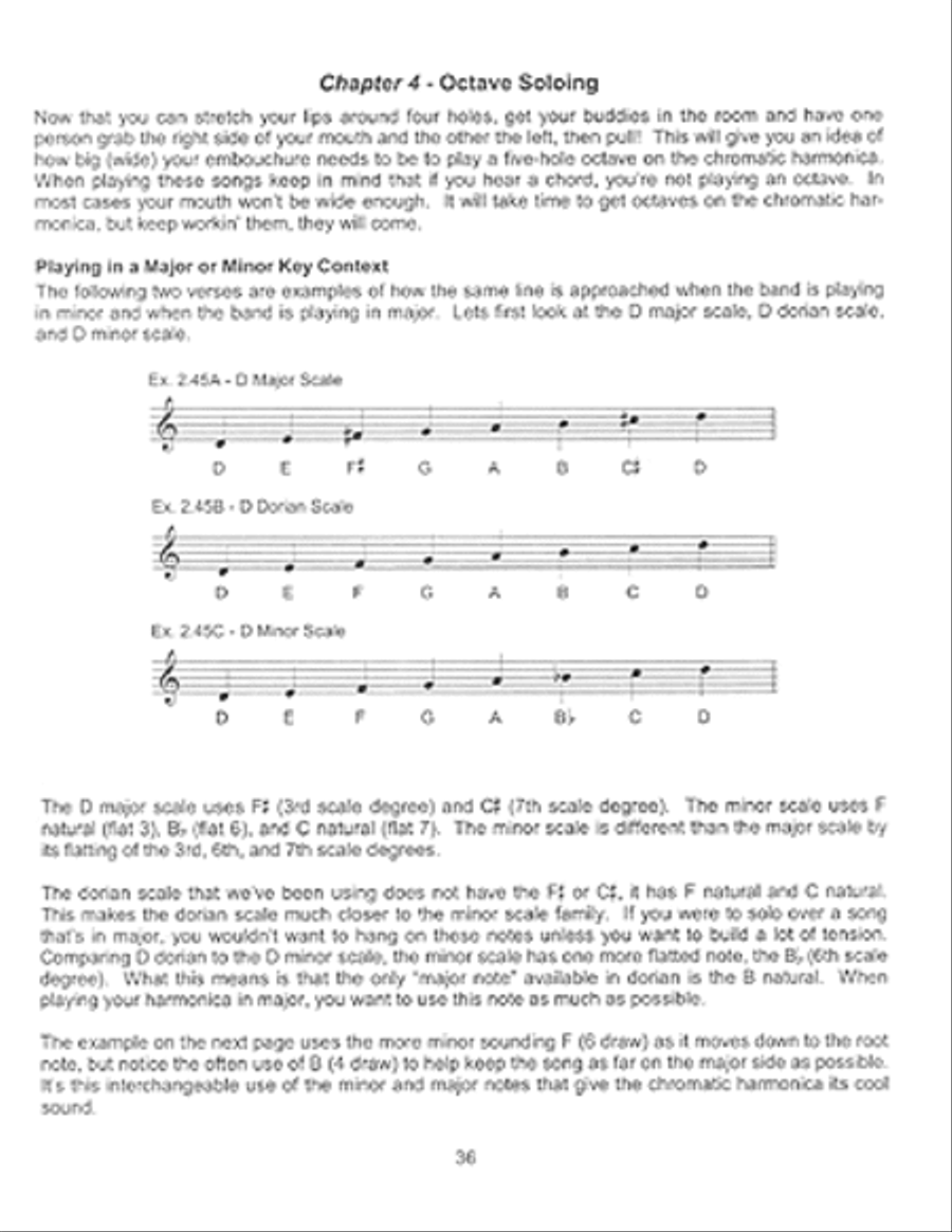 Basic Blues Chromatic for the Diatonic Player, Level 3 Harmonica scores gallery preview page 3