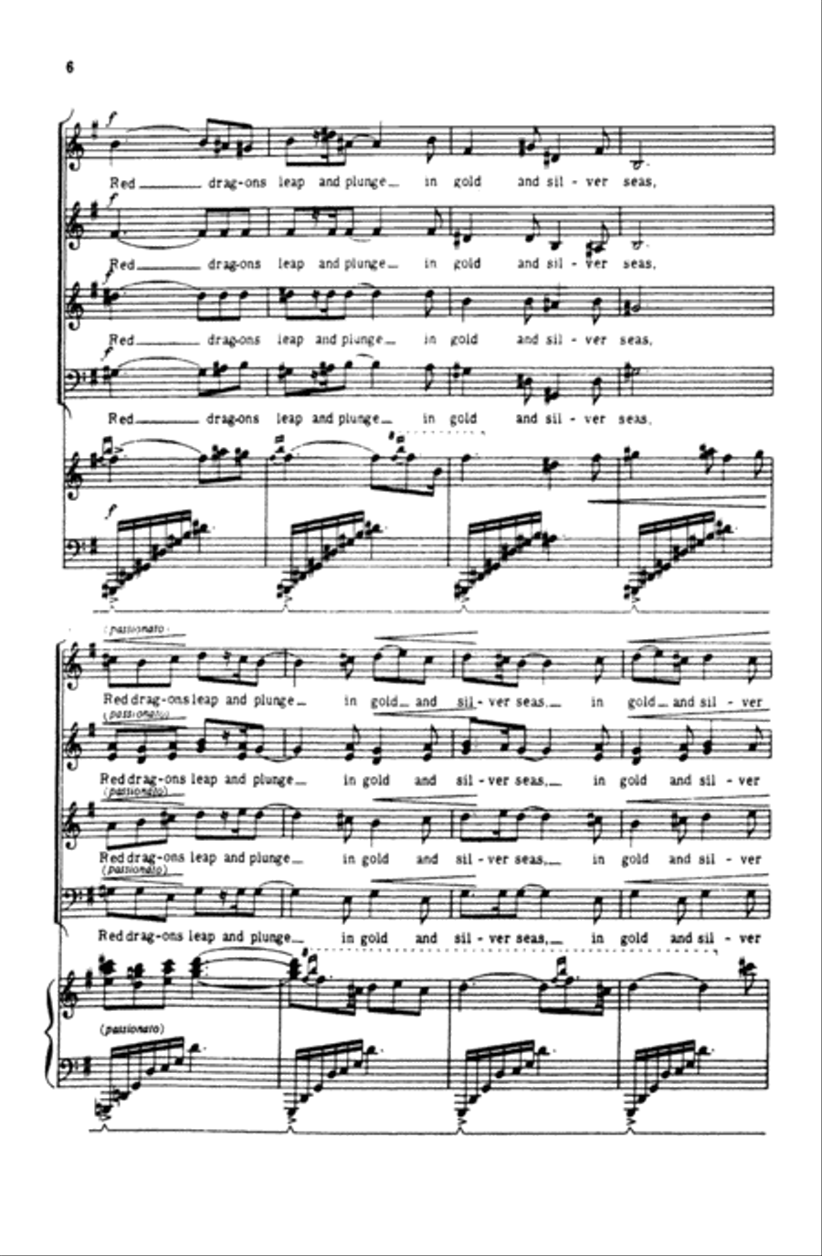 Feast of Lanterns Choir scores gallery preview page 4
