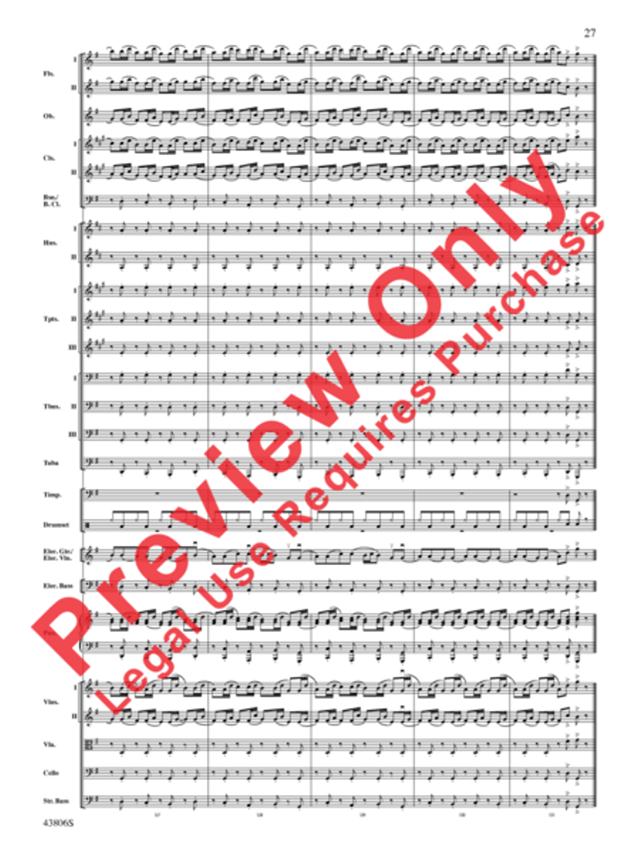 A Mad Russian's Christmas Full Orchestra scores gallery preview page 55