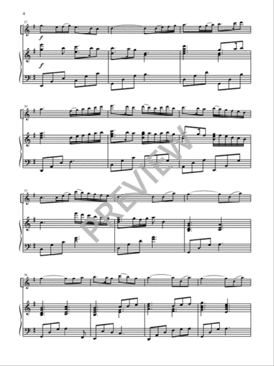 Five More Liturgical Meditations C Instrument scores gallery preview page 6