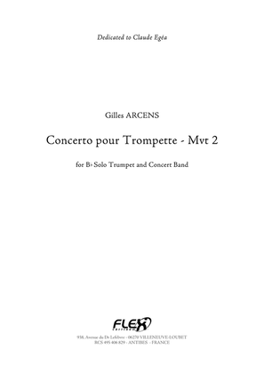 Concerto for Trumpet - Mvt 2