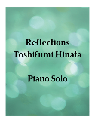 Book cover for Reflections Toshifumi Hinata