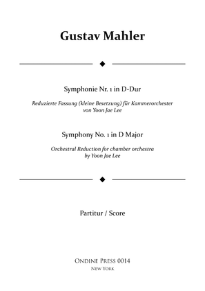Symphony No. 1 in D Major - Score Only