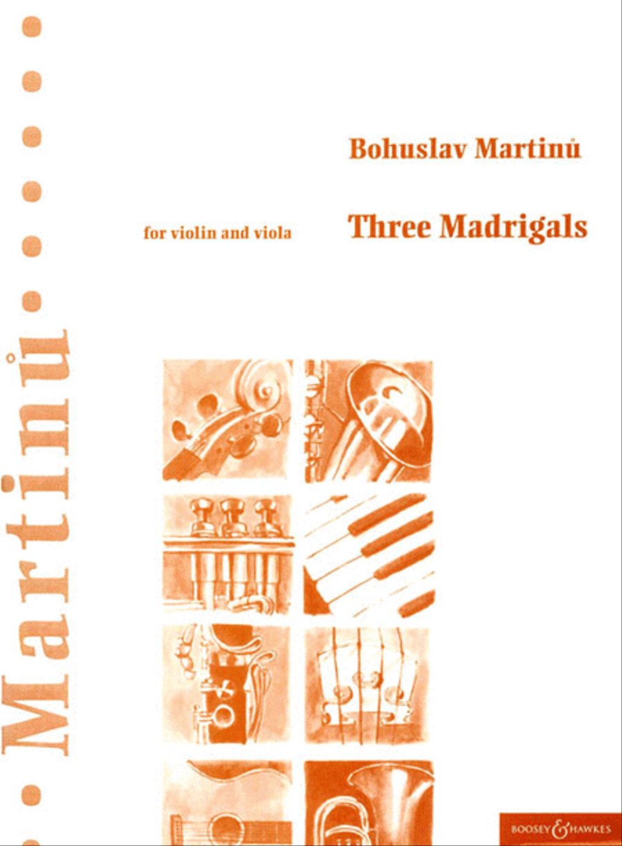 Three Madrigals String Duet scores gallery preview page 1
