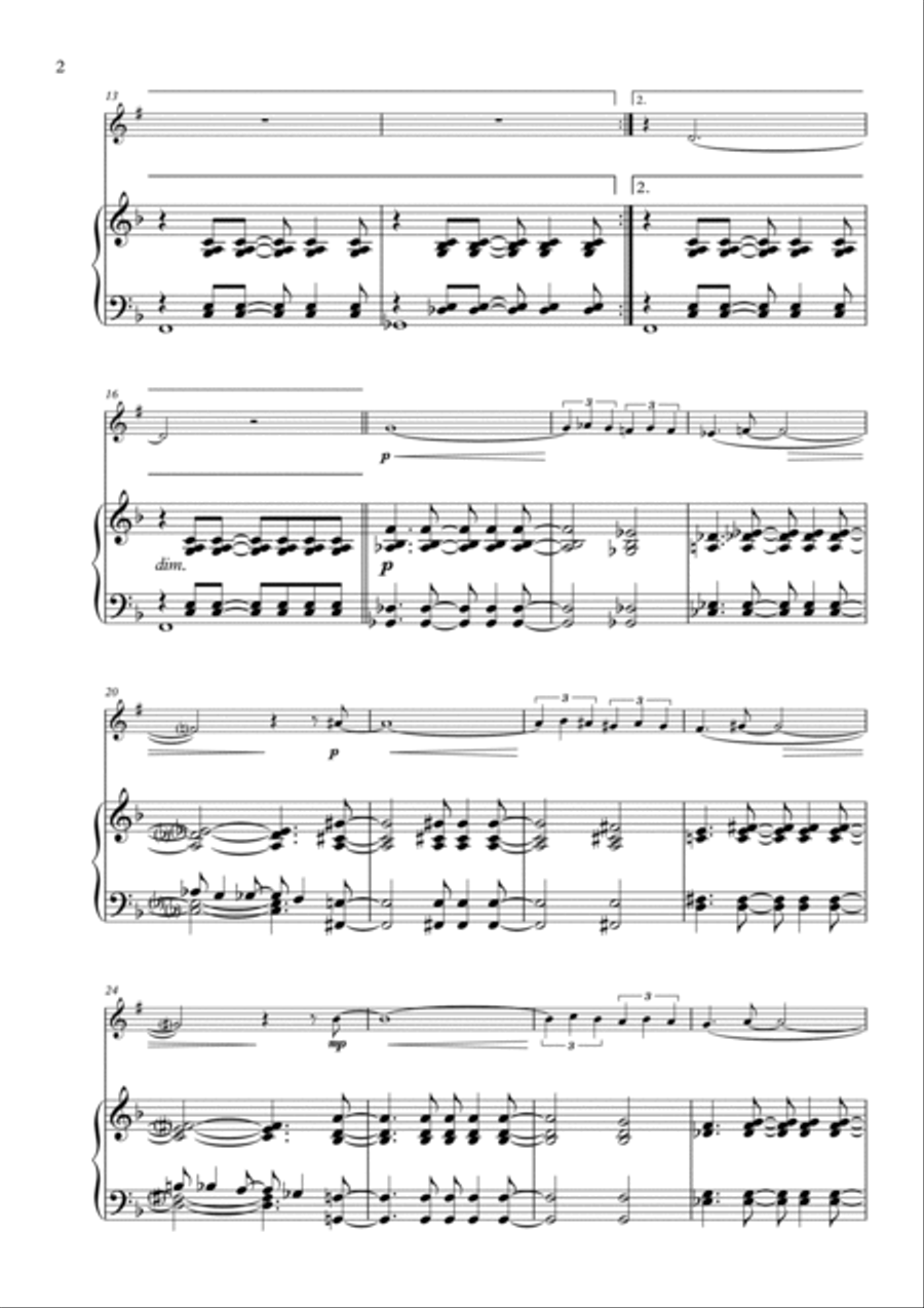 The Girl From Ipanema (Garota De Ipanema) Clarinet Solo scores gallery preview page 4