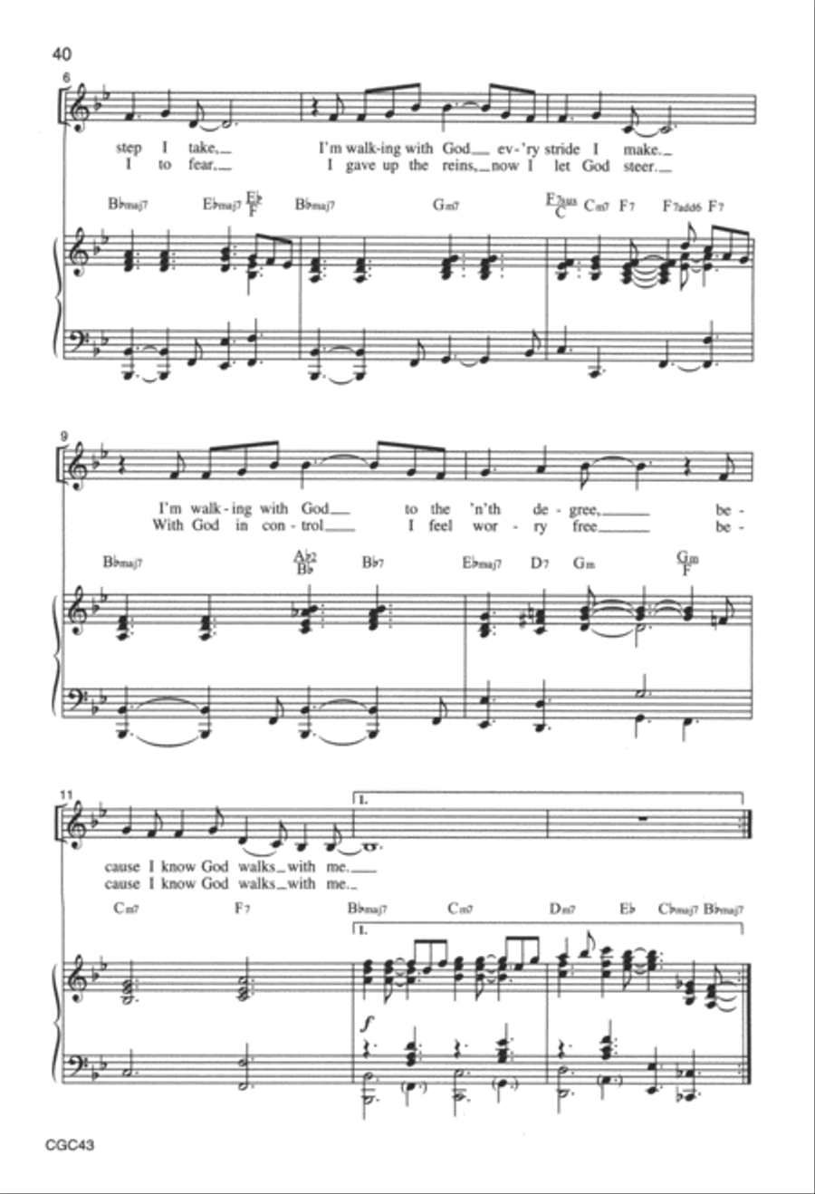 All God's Children (Score) Unison Choir scores gallery preview page 17