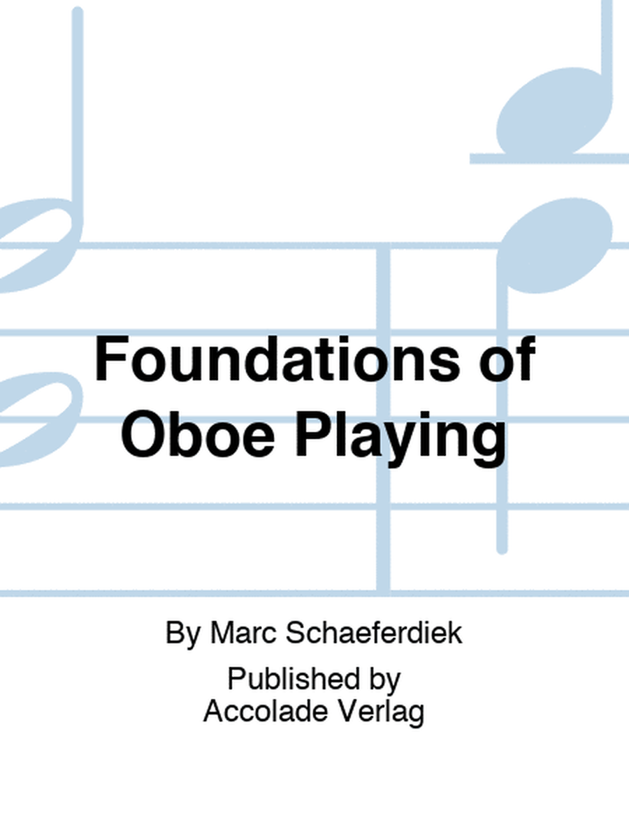 Foundations of Oboe Playing