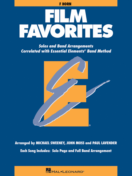 Film Favorites by John Moss Concert Band Methods - Sheet Music