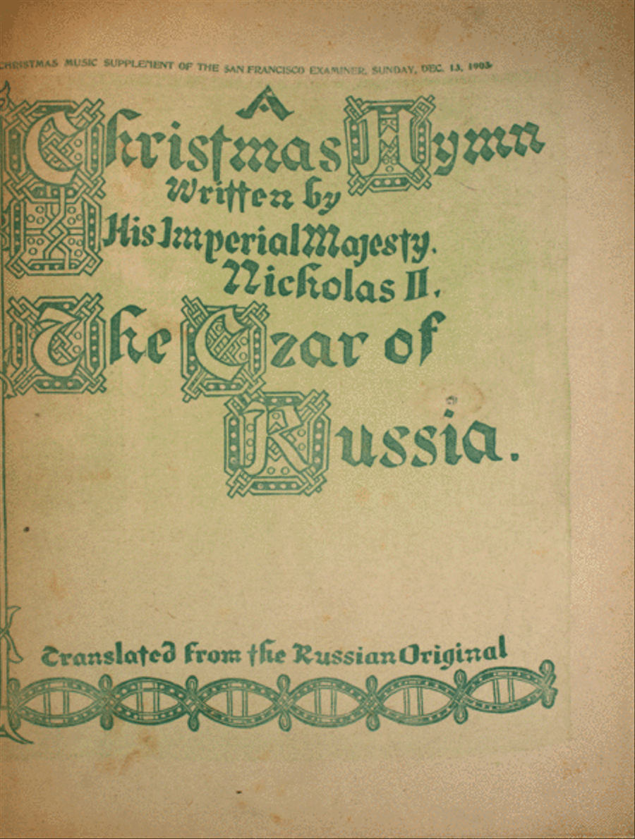 A Christmas Hymn Voice scores gallery preview page 1