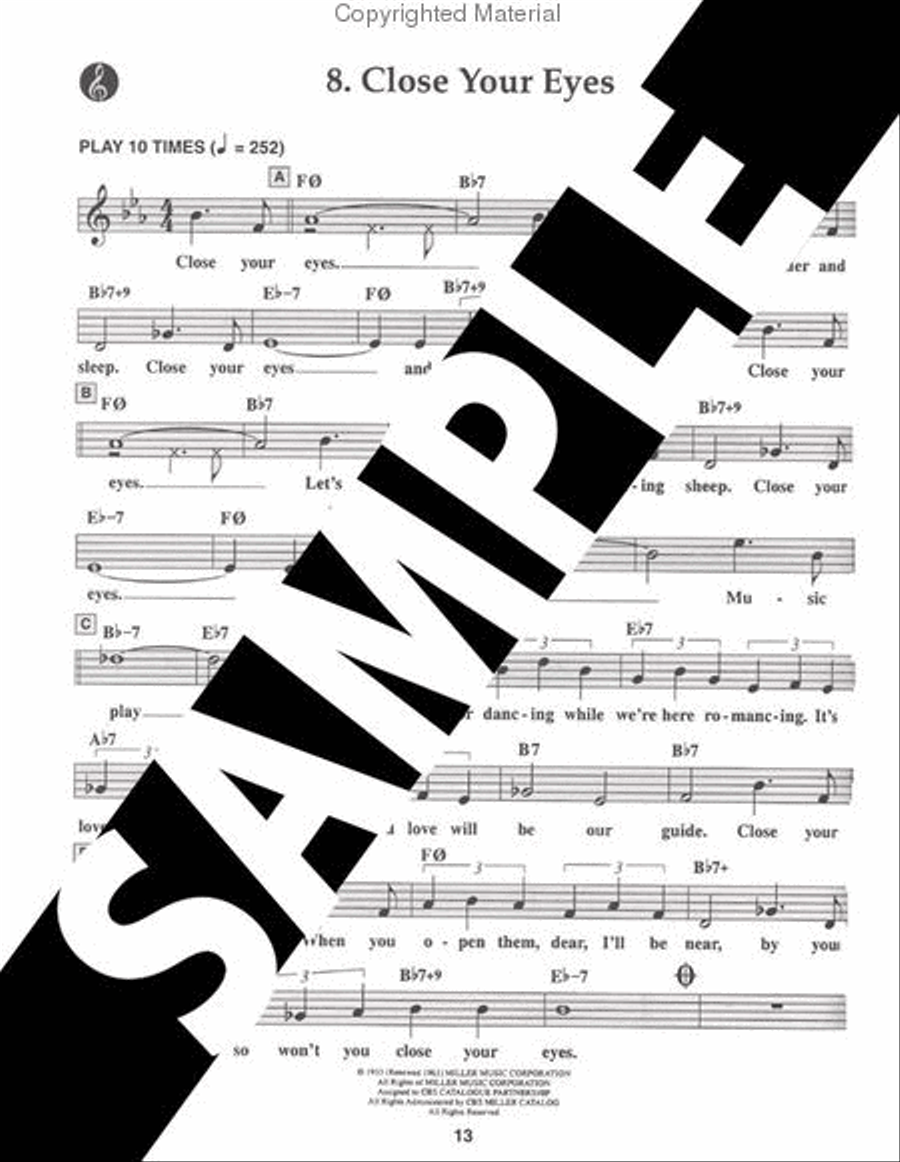 Volume 94 - Hot House Volume 94 - Hot House Voice scores gallery preview page 4