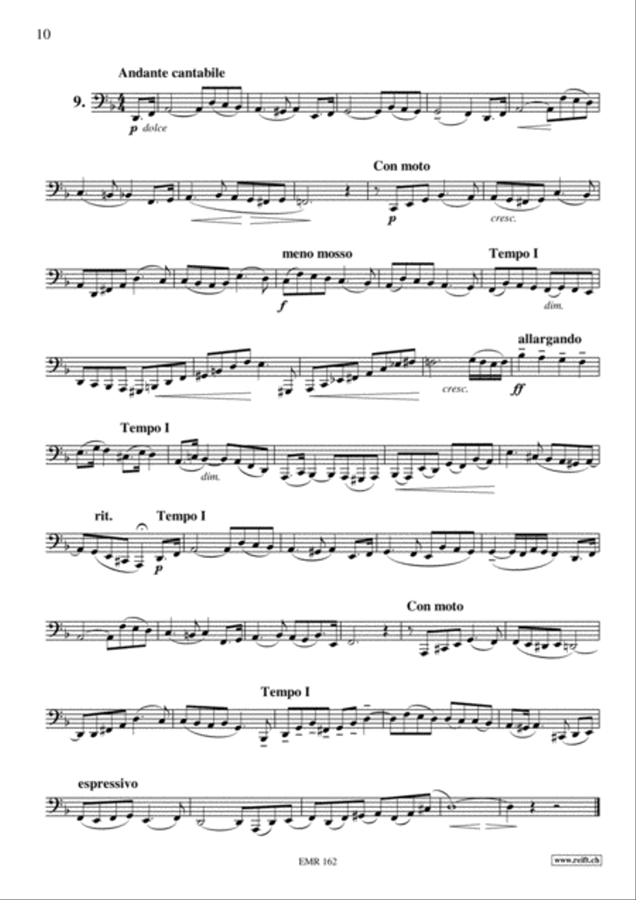 Vladislav blazhevich 70 studies for tuba on sale
