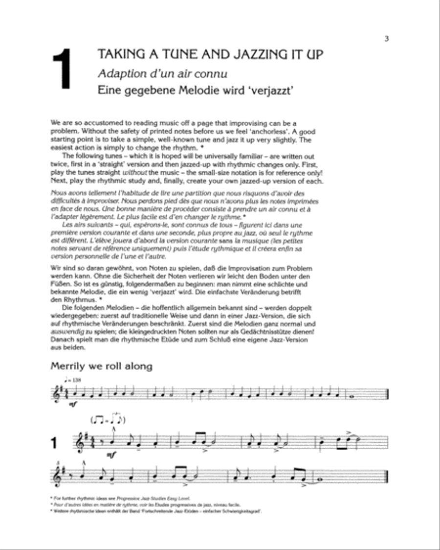 Progressive Jazz Studies for B-flat or E-flat Saxophone, Book 2 Alto Saxophone scores gallery preview page 2