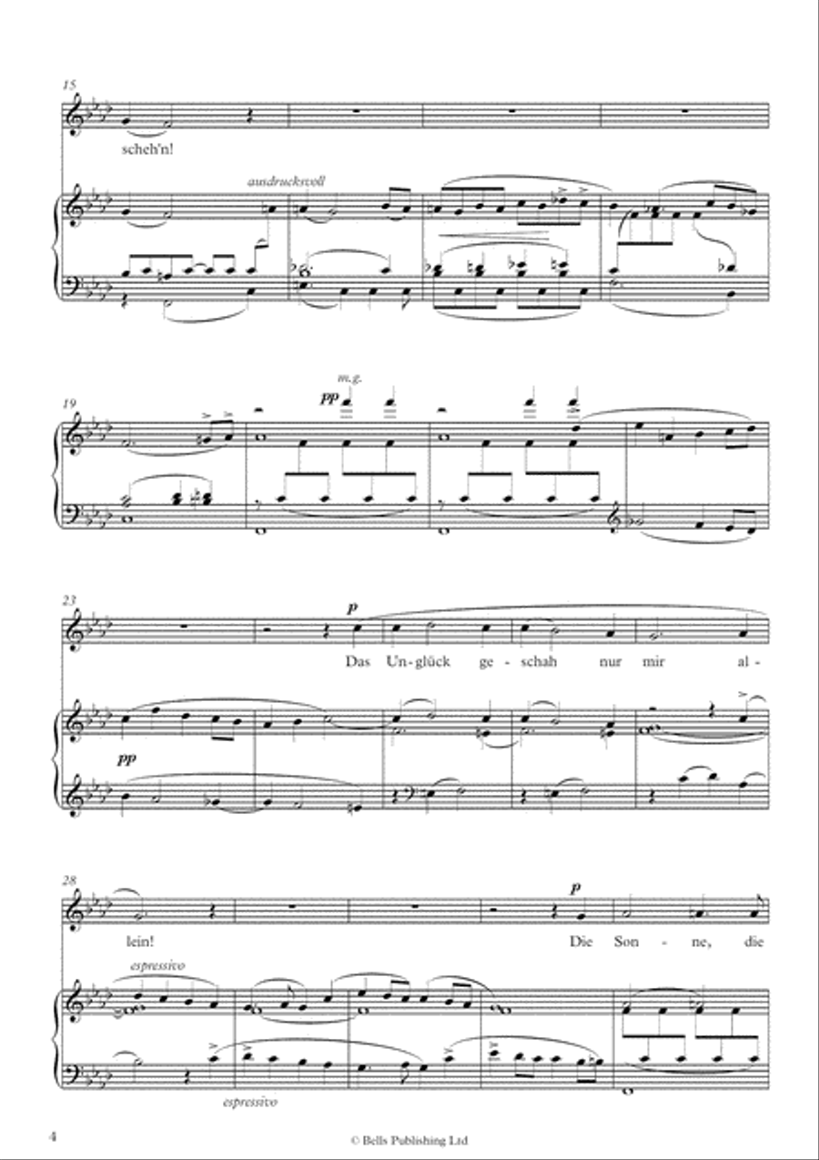 Kindertotenlieder Voice Solo scores gallery preview page 4