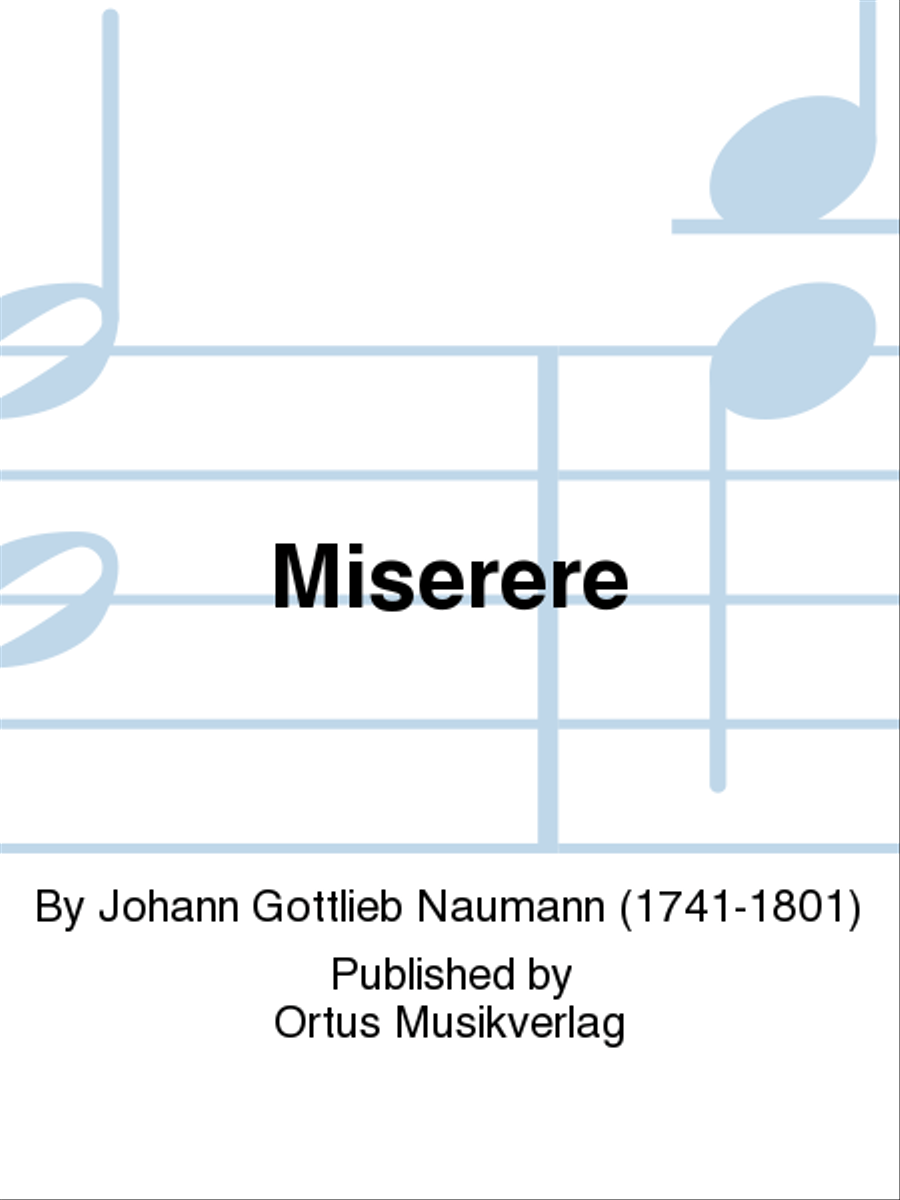 Miserere 4-Part scores gallery preview page 1