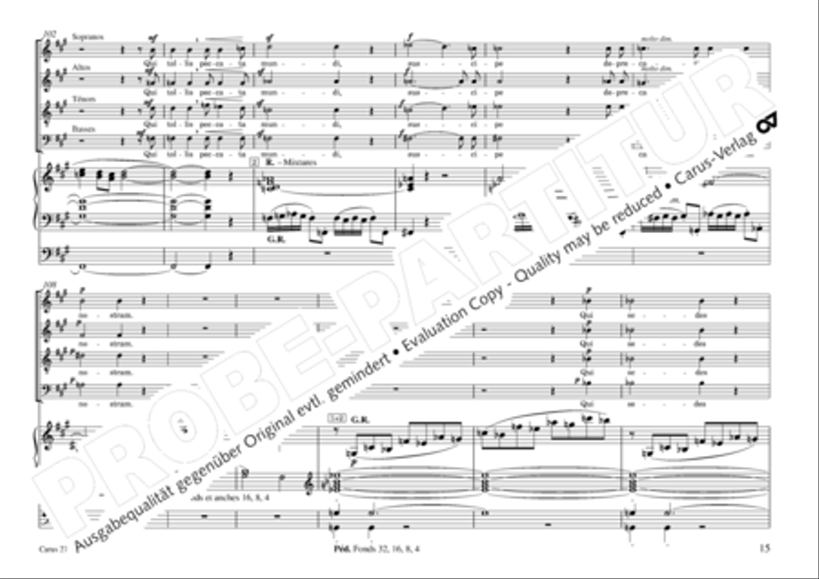 Messe solennelle en ut diese mineur 4-Part scores gallery preview page 16