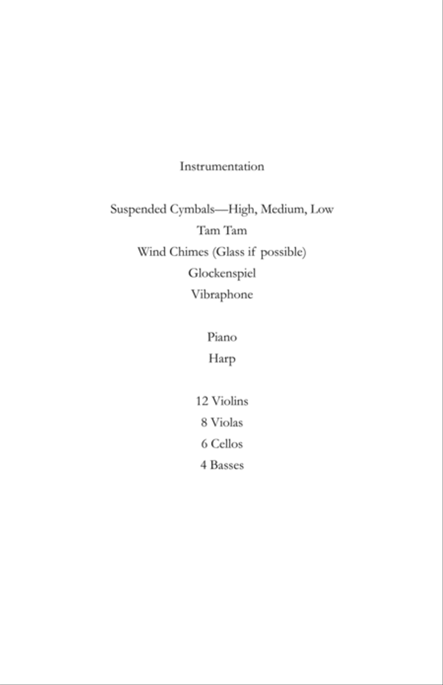 Two Winter Images String Orchestra scores gallery preview page 2