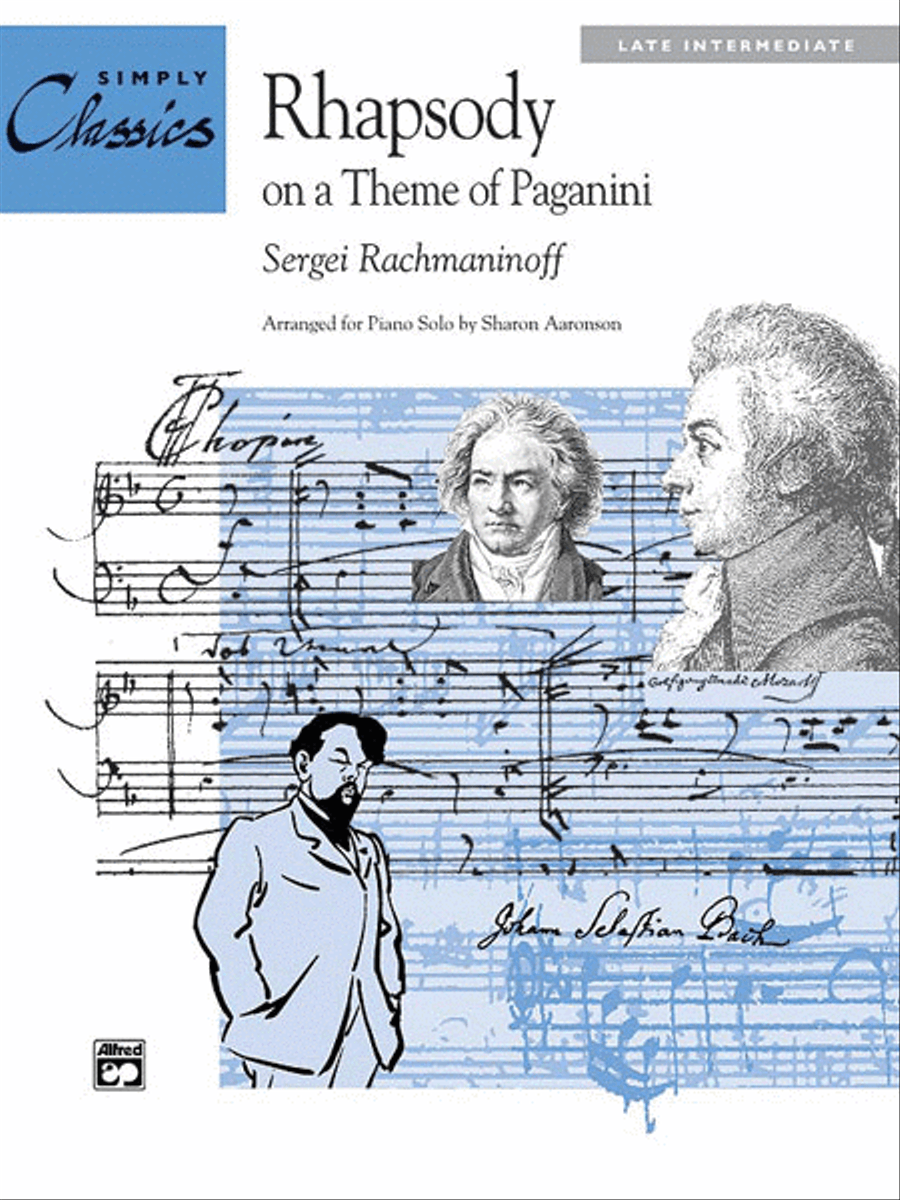 Rhapsody on a Theme of Paganini Small Ensemble scores gallery preview page 1