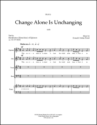 Change Alone Is Unchanging