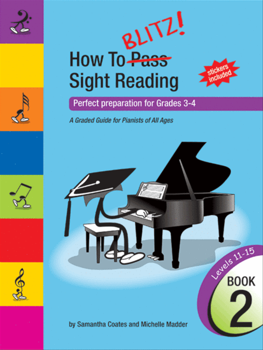 How To Blitz! Sight Reading Book 2 Piano Solo scores gallery preview page 1