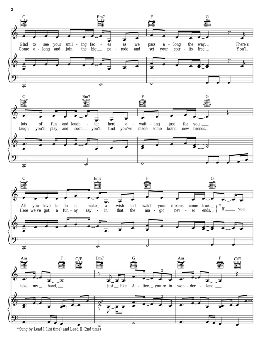 Dancin' A Catchy Rhythm Dancin' A Catchy Rhythm Piano, Vocal, Guitar scores gallery preview page 2