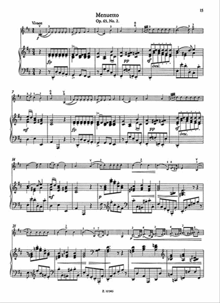 Popular Concert Pieces – Volume 1 Piano Accompaniment scores gallery preview page 2