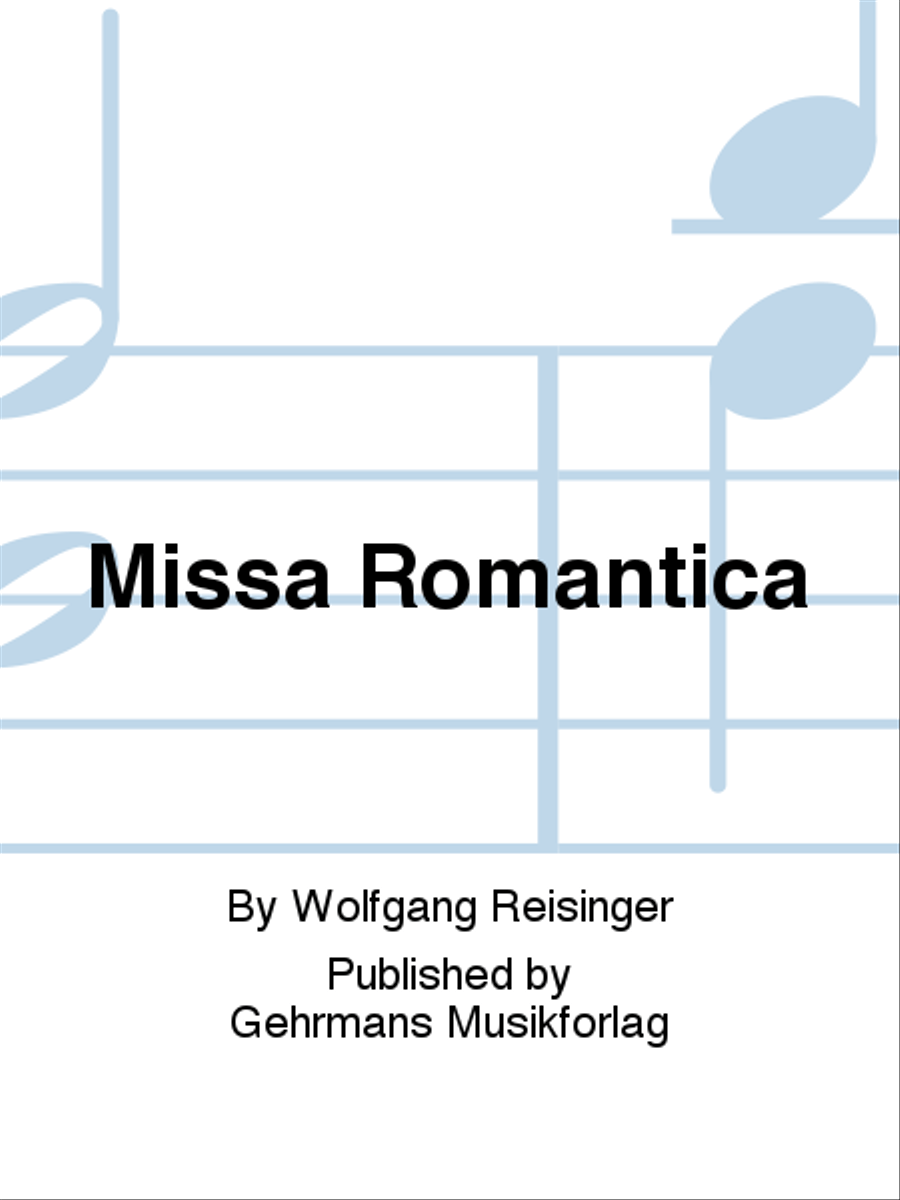 Missa Romantica SSAATTBB scores gallery preview page 1