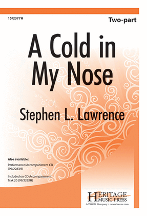 Book cover for A Cold in My Nose