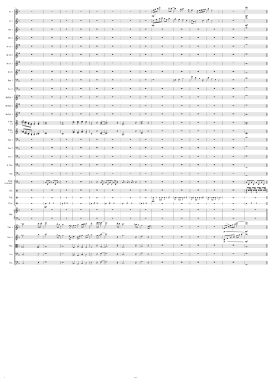 Longhorn Caverns Full Orchestra scores gallery preview page 6