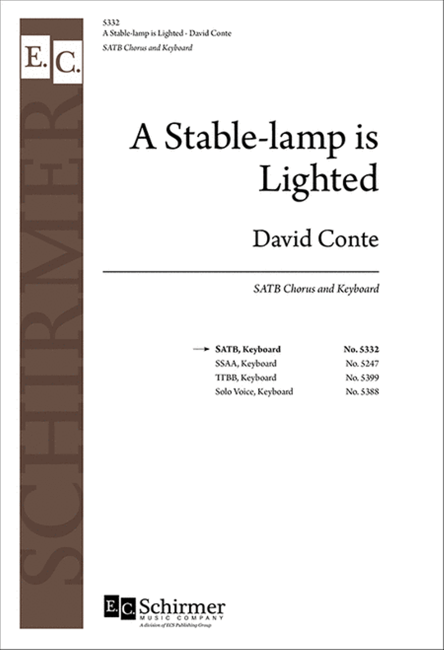 A Stable-lamp Is Lighted 4-Part scores gallery preview page 1