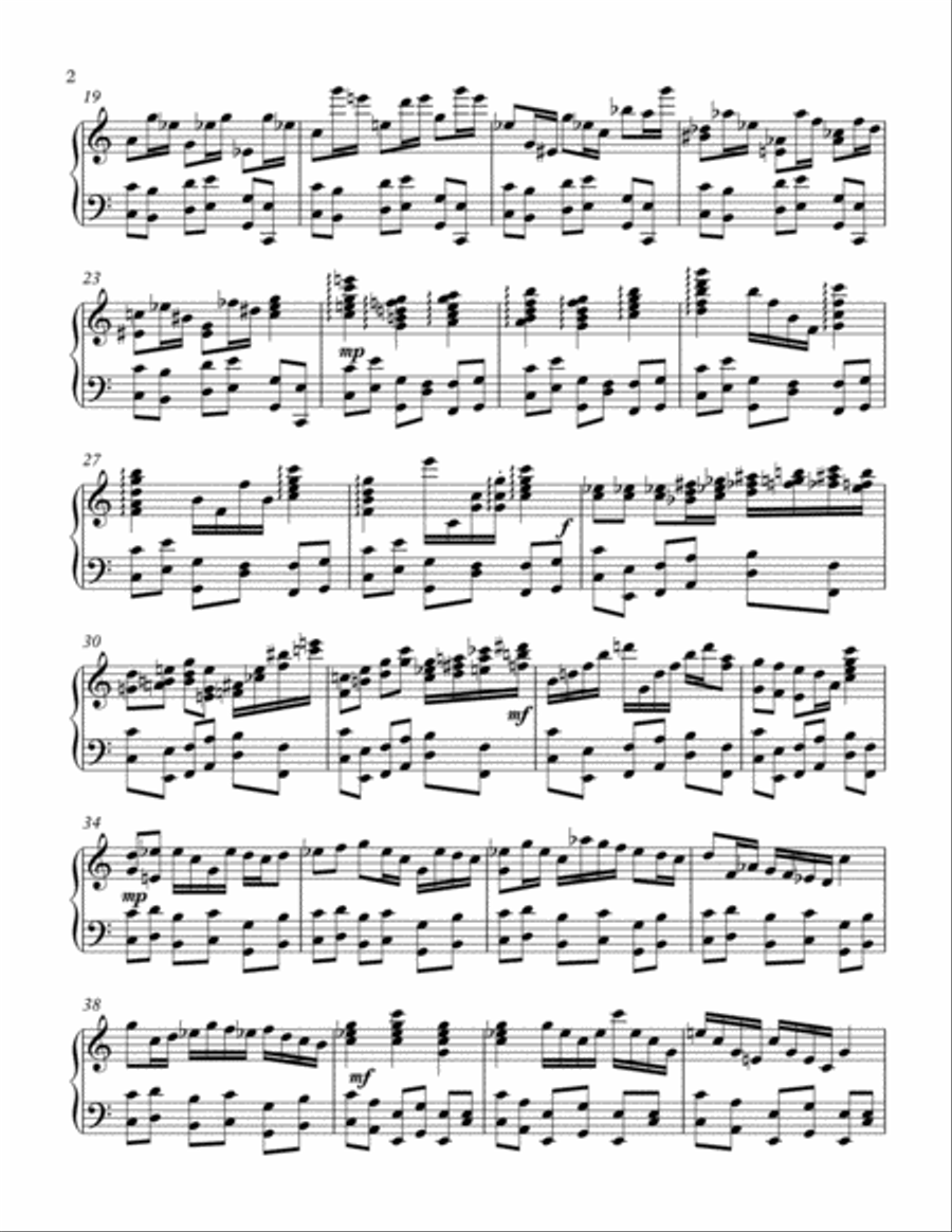 Creep Piano Method scores gallery preview page 2