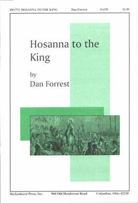 Book cover for Hosanna to the King!