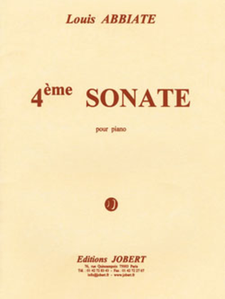 Book cover for Sonate No. 4