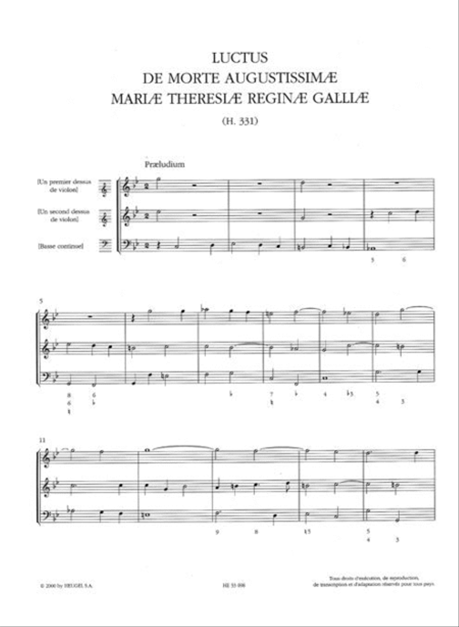 Musique pour les Funérailles -LP73 Mixed Choir scores gallery preview page 2