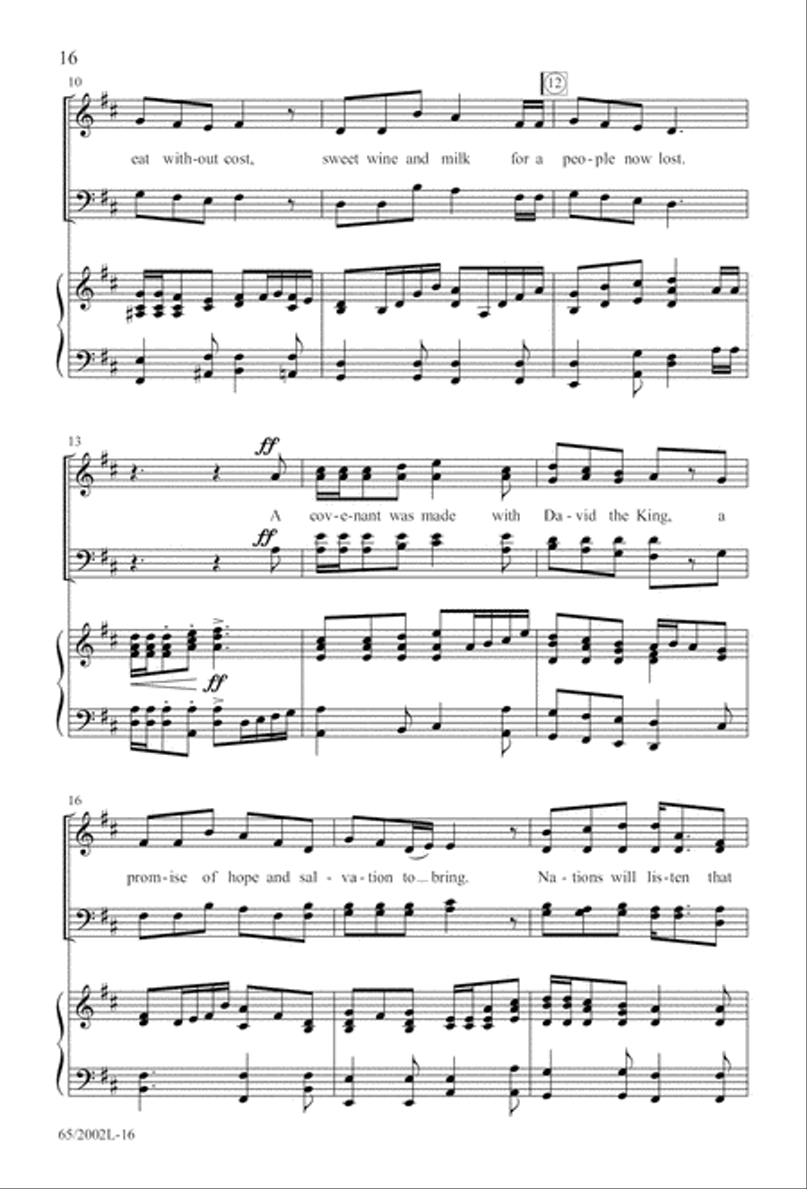 And This Shall Be a Sign And This Shall Be a Sign 4-Part scores gallery preview page 17