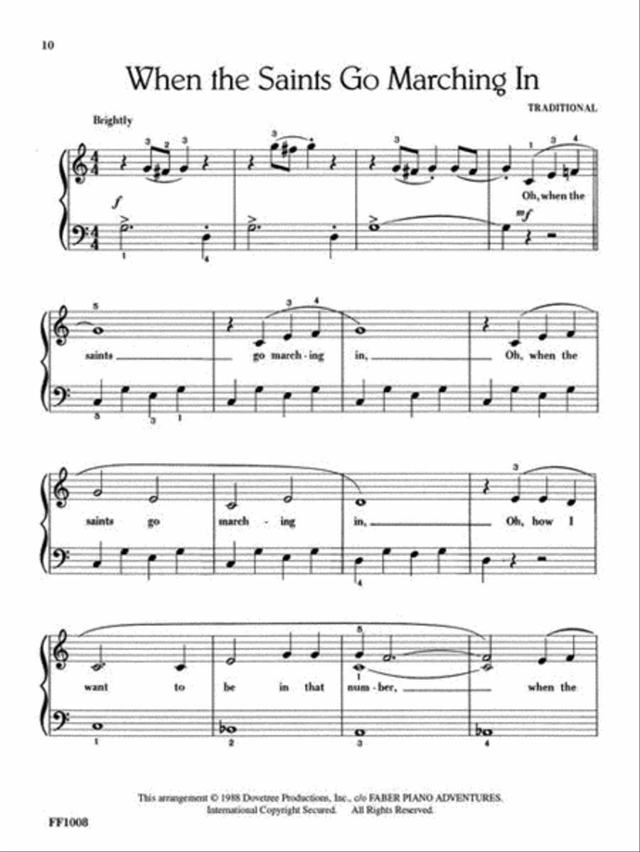 FunTime Piano Ragtime & Marches Piano Method scores gallery preview page 4