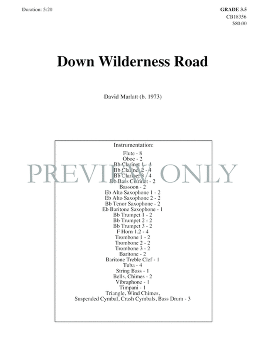 Down Wilderness Road image number null