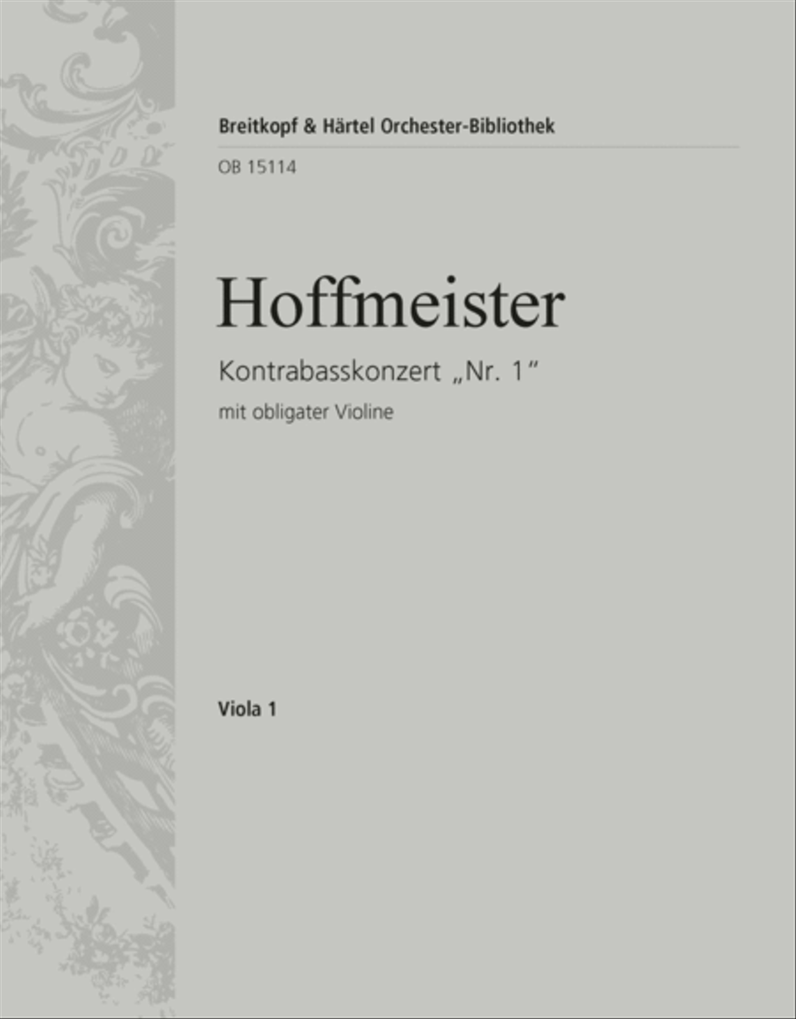 Double Bass Concerto “No. 1” Orchestra scores gallery preview page 1