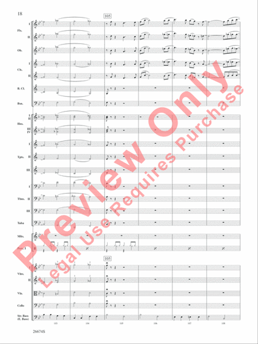 There's Christmas in the Air Full Orchestra scores gallery preview page 19