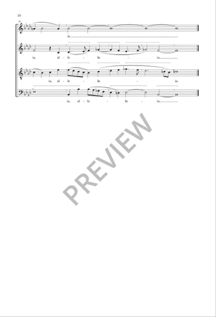 O magnum mysterium O magnum mysterium 4-Part scores gallery preview page 11