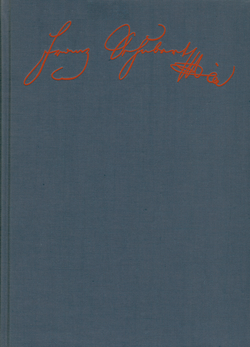 Franz Schuberts Werke in Abschriften: Liederalben und Sammlungen