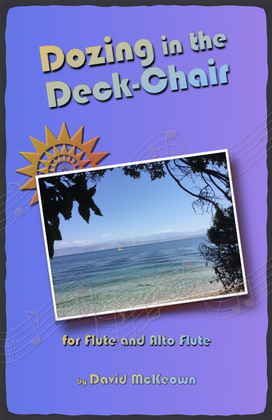 Book cover for Dozing in the Deck Chair for Flute and Alto Flute Duet