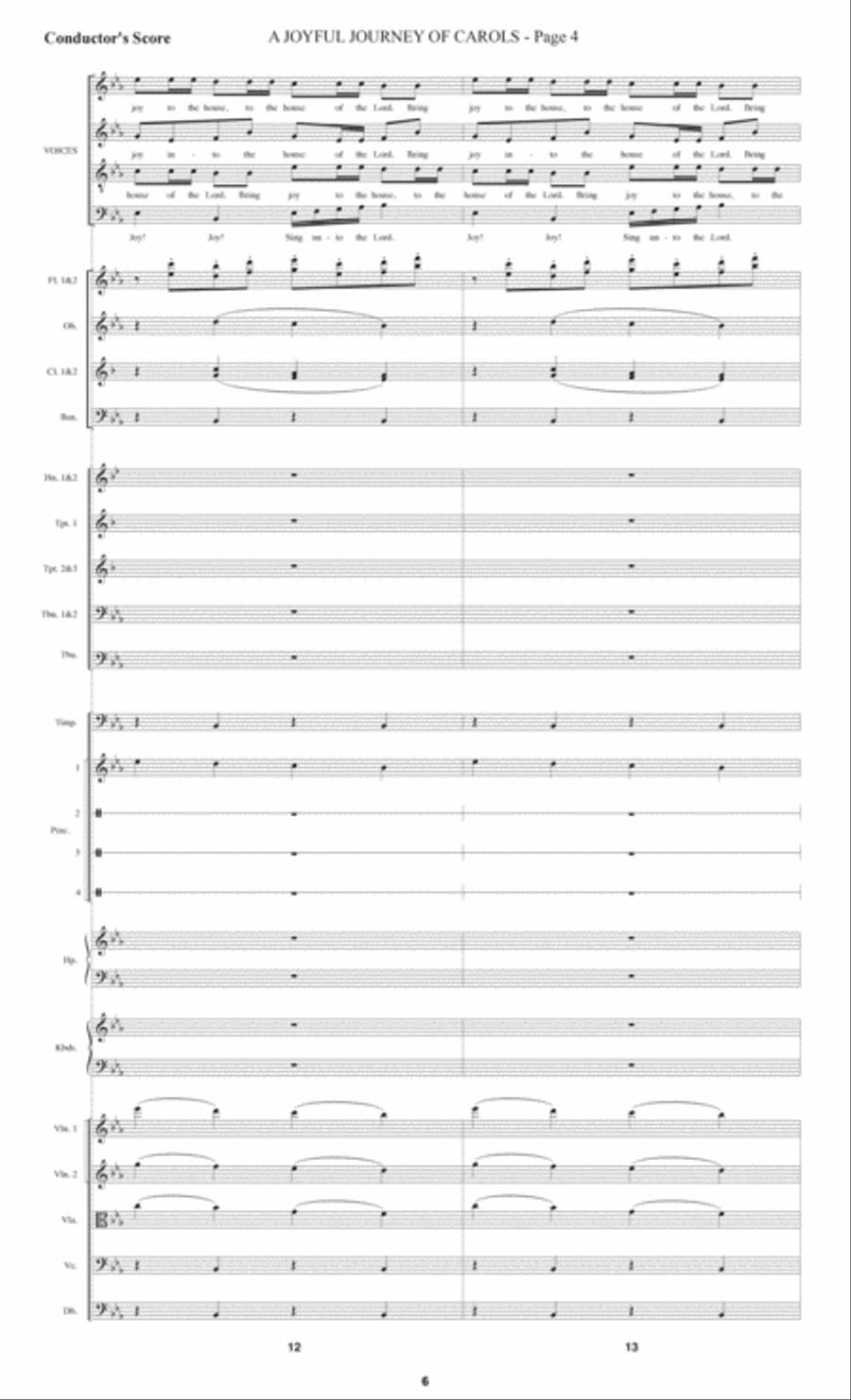 The Song Heard 'Round the World (Orchestra) - Score Choir scores gallery preview page 4