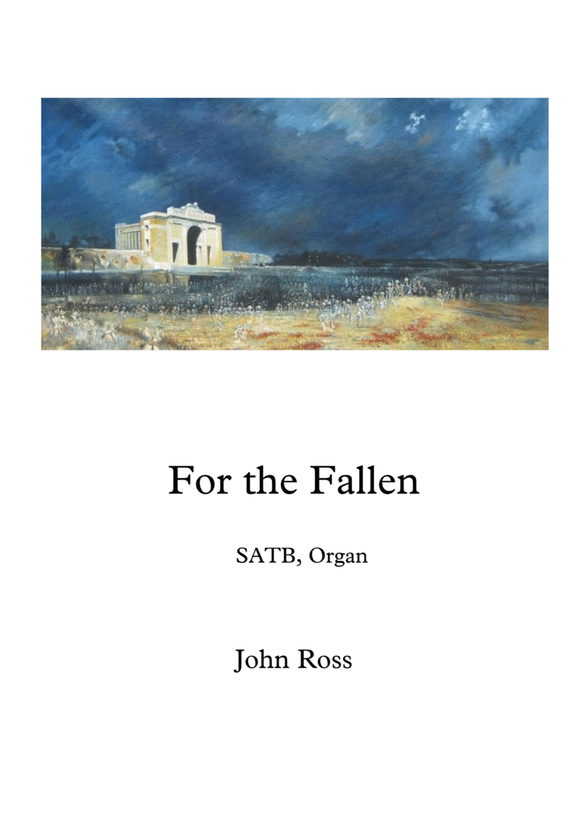 For the Fallen (Choral suite - SATB, Organ) image number null