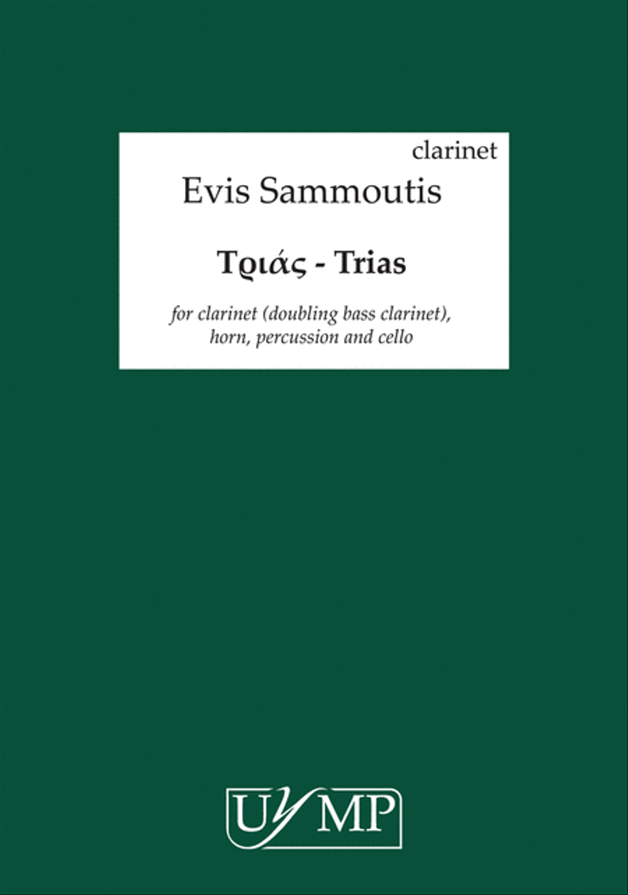 Trias - Parts Clarinet scores gallery preview page 1