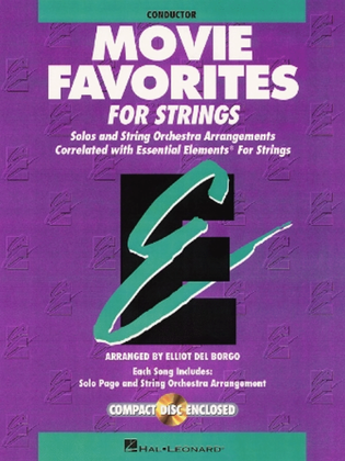 Book cover for Essential Elements Movie Favorites for Strings