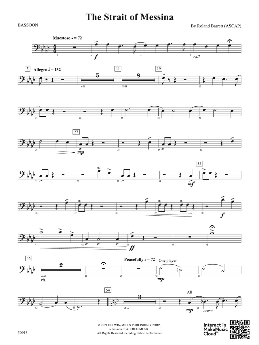 The Strait of Messina: Bassoon