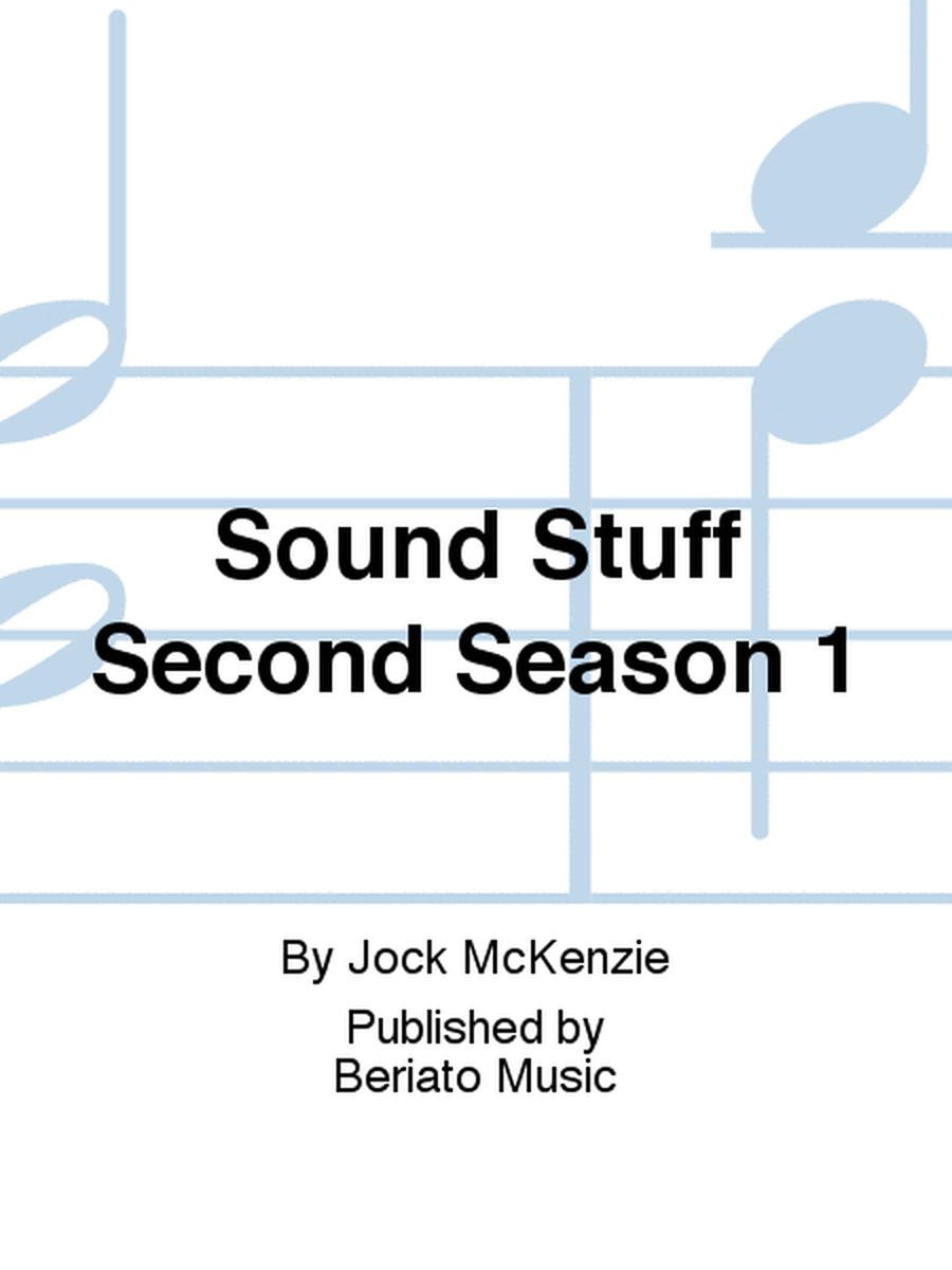 Sound Stuff Second Season 1