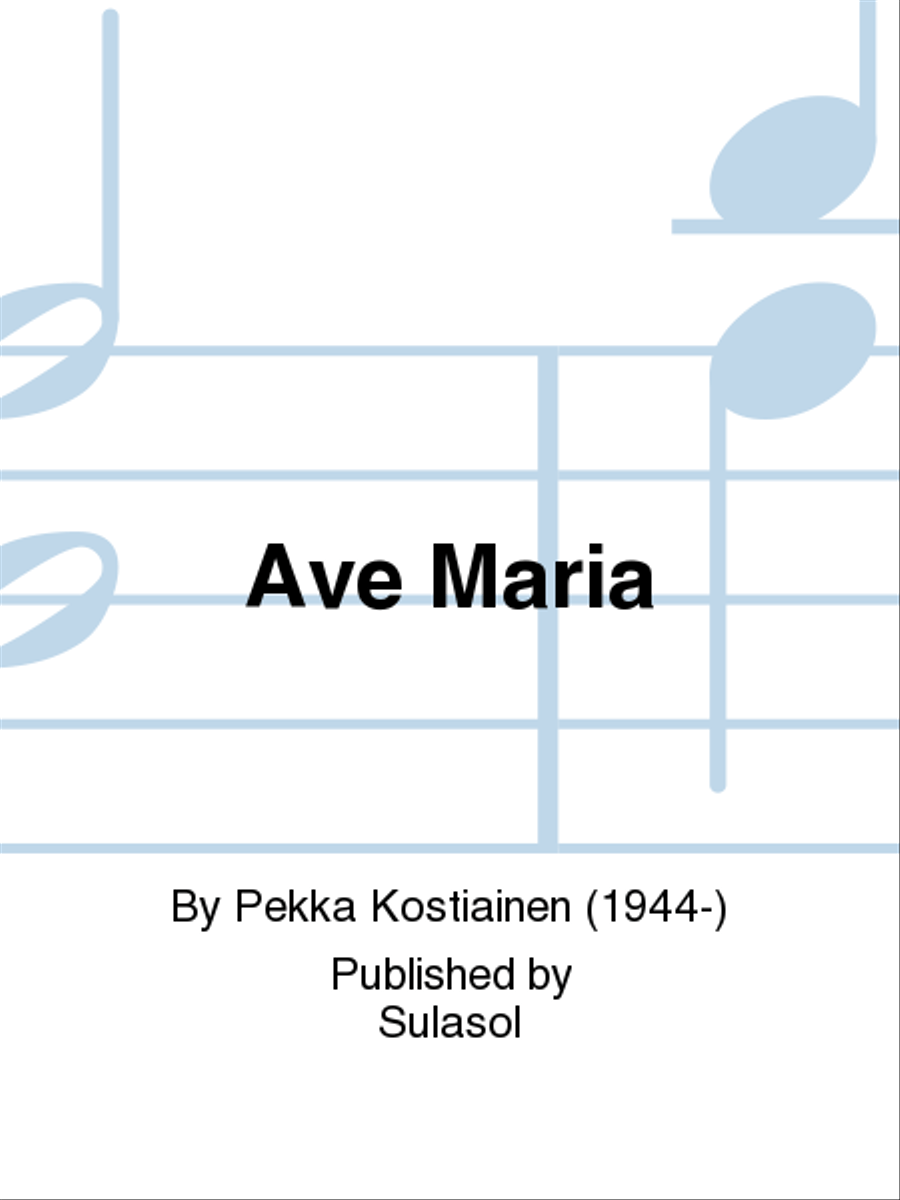 Ave Maria Ave Maria Violin scores gallery preview page 1