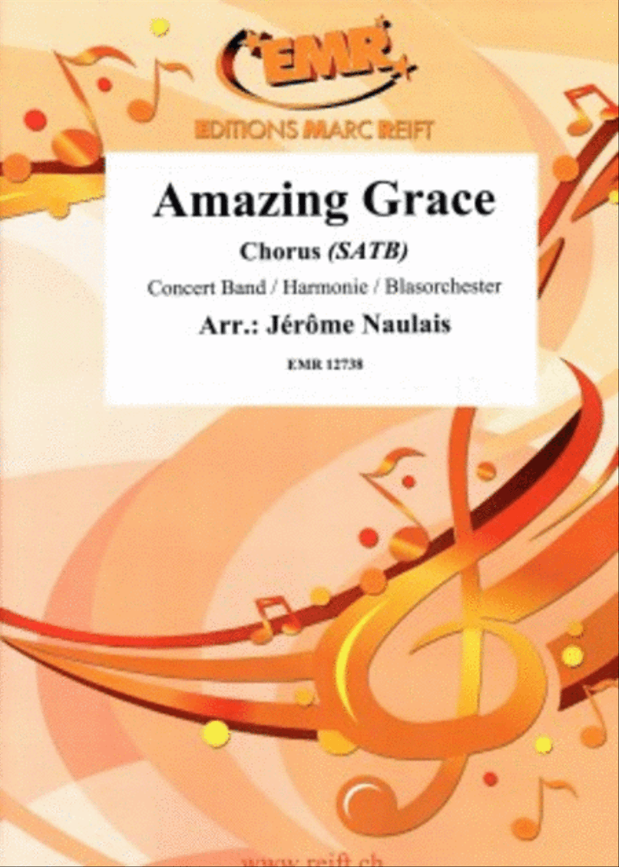 Amazing Grace Amazing Grace 4-Part scores gallery preview page 1